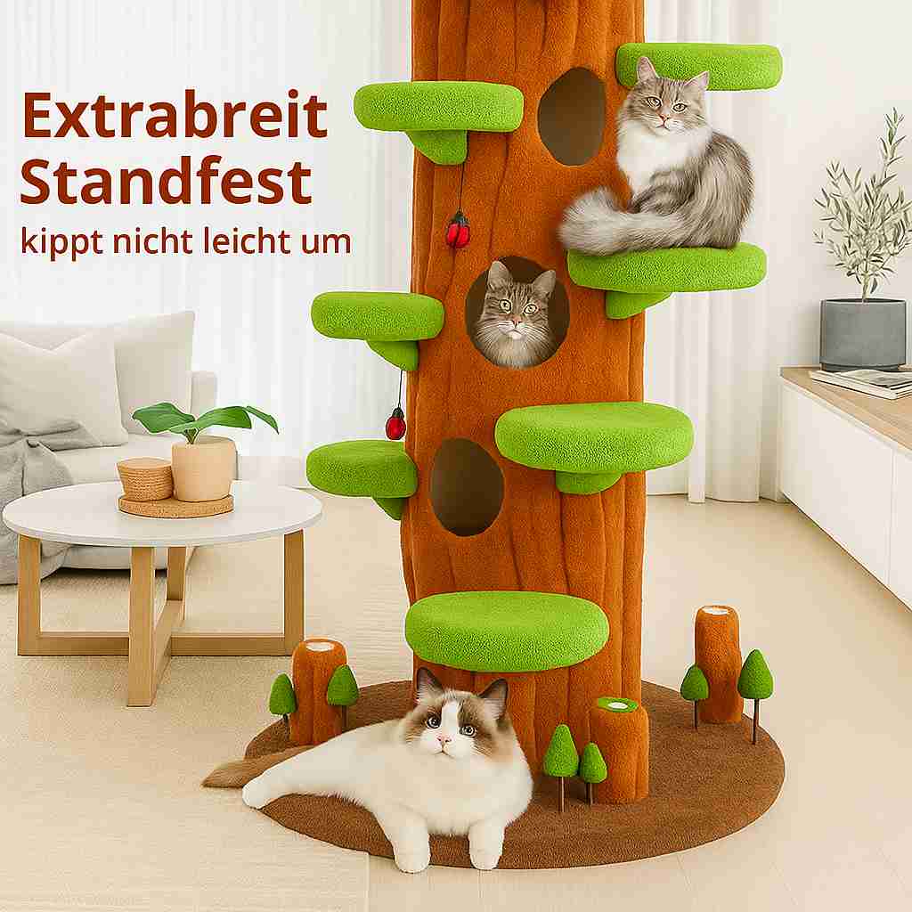 Forest Climbing Tree® – Natürliches Design für Katzen